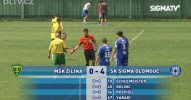 PU, MŠK Žilina - Sigma Olomouc 0:4