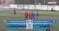 TL, FC Zbrojovka Brno - Sigma Olomouc 2:1