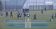 PU, Sigma Olomouc - Spartak-Myjava 2:1