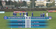 MSFL, SK Sigma Olomouc B - 1. FC Slovácko B 3:2