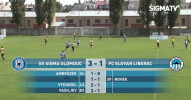 SK Sigma Olomouc U19 - FC Slovan Liberec U19 3:1