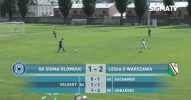 Příprava, SK Sigma Olomouc U19 - Legia II Warszawa 1:2