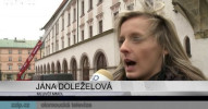 Síť na olomoucké radnici brání pádu zdiva       /TV ZZIP/