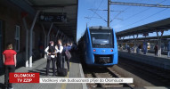 Vodíkový vlak přijel do Olomouce