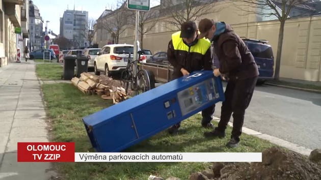 Výměna parkovacích automatů